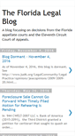 Mobile Screenshot of floridalegalblog.org